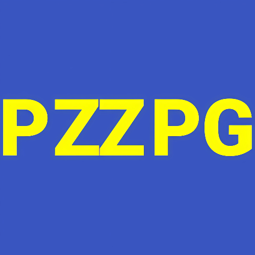 Imagem promocional da pzzpg mostrando a plataforma e suas vantagens